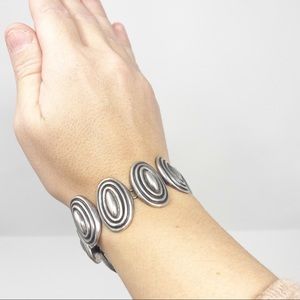 80 Vintage Los Castillo Taxco silver bracelet
